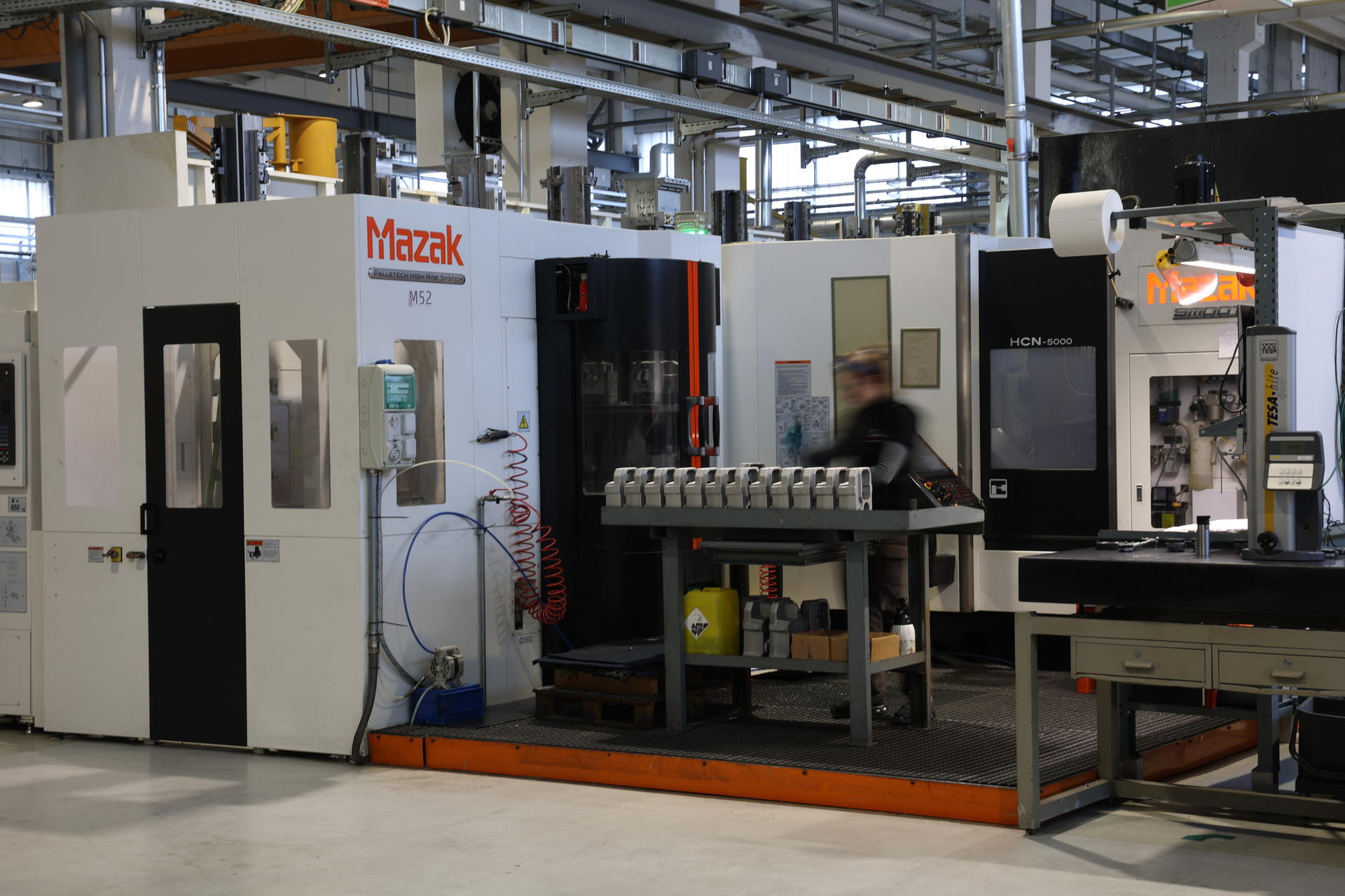 Mazak HCN5000 CNC machining center for precision machining